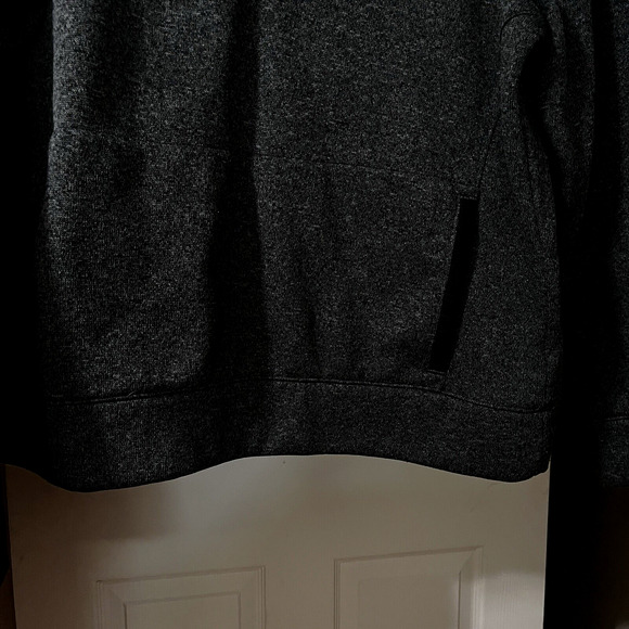 Mens Jacket Pullover XXL Gray Preppy Classy Dressy Elbow Patches Pocket NWOT - Picture 6 of 13